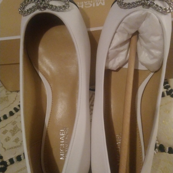 Michael Kors posey ballet black and white - Picture 5 of 5